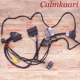 Unbranded FOR Ford SYNC 1 to SYNC 2 SYNC 3, 4" TO 8" Custom PNP Conversion Power Harness