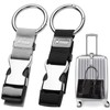 Zikanga Backpack, Belt, One-touch Belt, Set of 2, Convenient Travel