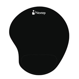 Nextep Tapete Mouse Ergonómico Gel Color Negro