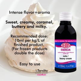 Deiman Artificial Food Flavoring Heavy Cream E 4 fl.oz.