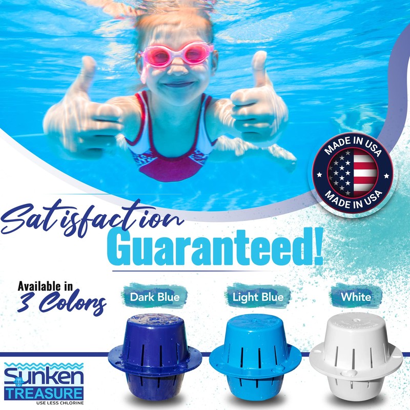 Sunken Treasure - The Original Sinking and Floating Chlorine Dispenser