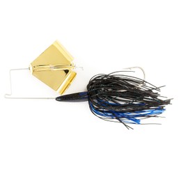 Nichols Lures RB86G-38 Reflex Buzzbait Black & Blue 24K Gold 3/8 oz