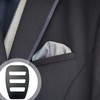 4 Pack Assorted Pocket Square Holder for Men Prefolded Silk
