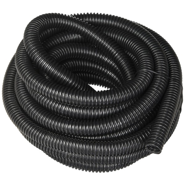 50' Feet 1/2" Black Split Loom Wire Flexible Tubing Wire