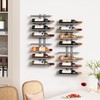 Hoctieon 8 Tier Wall Mount Wine Rack, Wall Racks for
