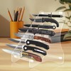 awagas Acrylic Knife Display Stand, Dagger Stand Clear Knife Display