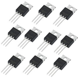 10pcs IRF520N MOSFET Transistor IRF520N 9.7A 100V N-K Direct Plug TO220