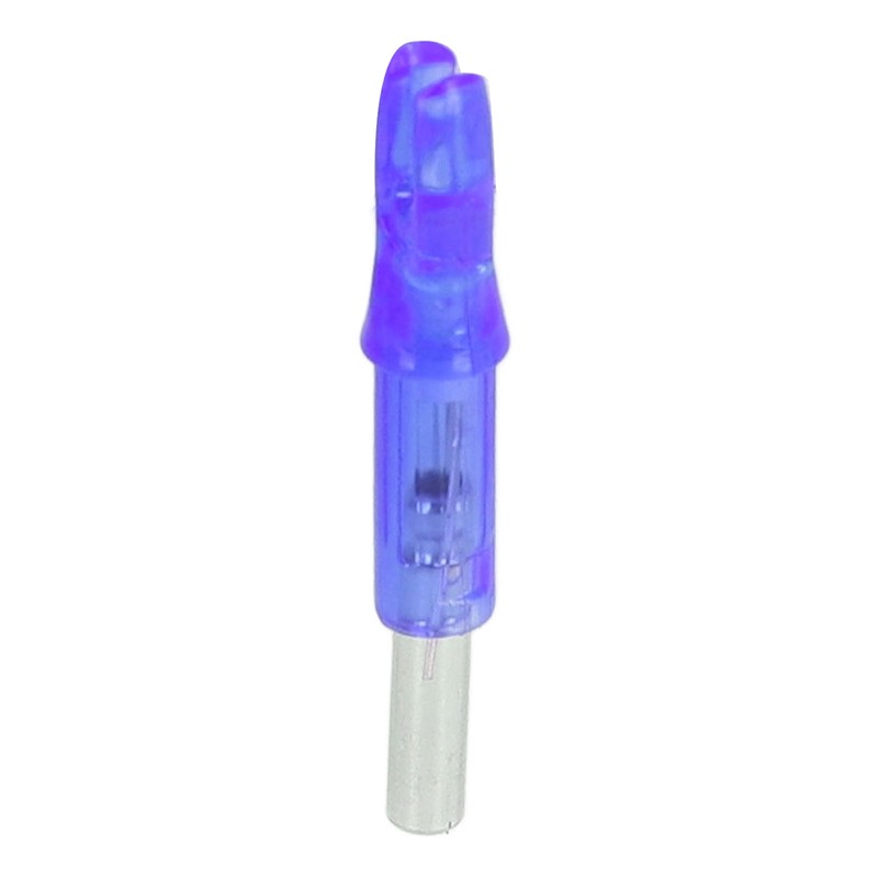 6Pcs Lighted Arrow Nocks High Visibility High Light Transmittance Waterproof