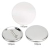 Badge Making Parts, 100 Sets 56mm/2.2inch Blank Badge Pin Button