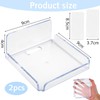 Luxiremi Small Shelf, Mini Wall Mounted Hanging Display Shelves, Small