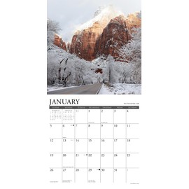 Willow Creek Press America's Backroads Monthly 2025 Wall Calendar (12" x 12")