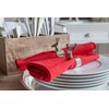EDZARD Set of 2 Napkin Rings Stag Elegant Silver-Plated Length