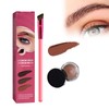 Multifunctional Eyebrow Brush, Angled Eyebrow Brush with Eyebrow Cream Concealer