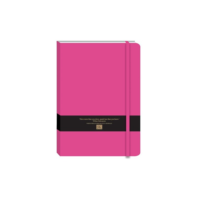 Robert Frederick RK Journal Notebook – Bright Pink B5 Design