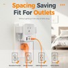 TESSAN Surge Protector 4 Outlet Extender with 3 USB Charger
