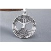 Fashion Jewelry CELTIC TREE OF LIFE KNOT VIKING Pendant On 20" 925 Sterling Silver Necklace GIFT