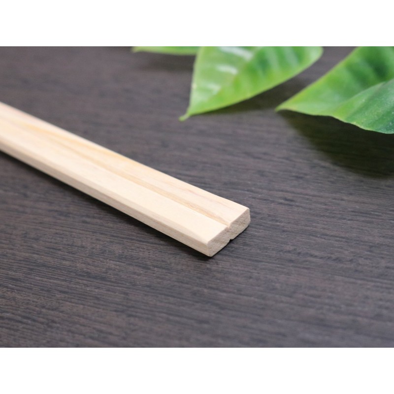 吉井 商事 "Commercial" 割ri箸 桧 元禄 Orange Chopsticks Bag 3-Pack,