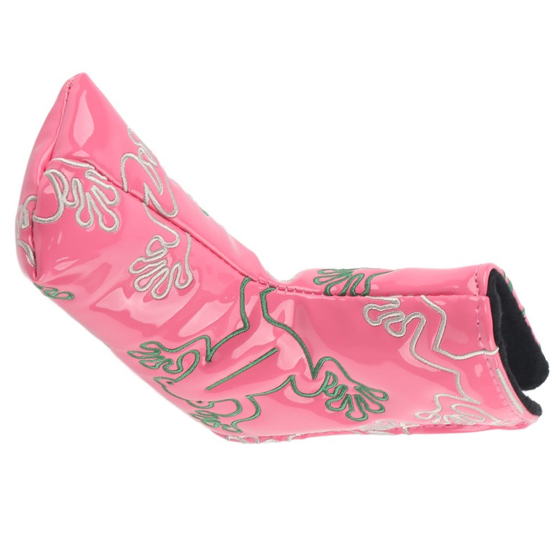 Golf Putter Headcover Embroidery Putters PU Protective Head Cover Magnetic