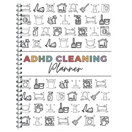 LimCryspp ADHD Cleaning Schedule & Checklist, Daily/Weekly/Monthly Household Chores Arrangement For Adults | Household Chores Management Tool, Including Printable Checklist