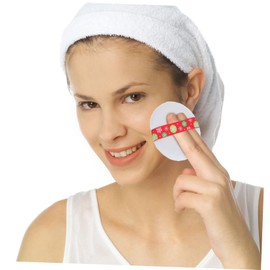 IWOWHERO Beauty Puff Makeup Non-absorbent Sponge Puff 6pcs Women Powder Hand-stitched Wide Ribbons Safe and Gentle for All Skin Types