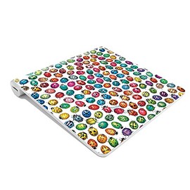 MightySkins Skin Compatible with Apple Magic Trackpad – Color Bugs | Protective, Durable, and Unique Vinyl Decal wrap Cover | Easy to Apply, Remove, and Change Styles | Made in The USA