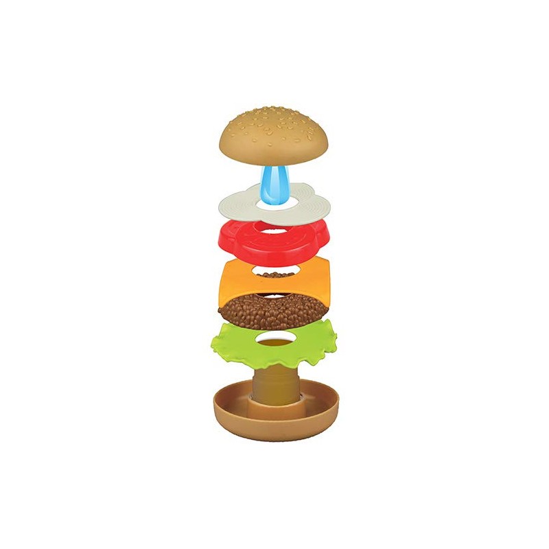 Koko's Fast Burger Dip-N-Lik, Lollipop with Candy Powder, 8.8 Ounces