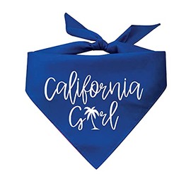 California Girl Dog Bandana (Assorted Colors)