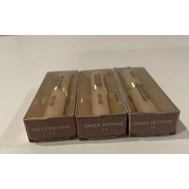 Revlon 3 PCS OF REVLON MOISTURE STAY PROTECTIVE LIPTINT SPF25 #14 SHEER BROWNIE .06OZ