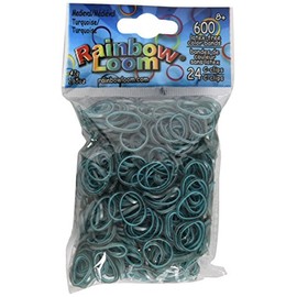 Rainbow Loom Medieval Turquoise Rubber Bands, The Original Rubber Bands for Everything, Children Ages 7 and Up.