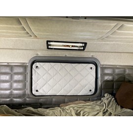 ZenEclipse Insulated Blackout Window Cover for Peterbilt Rear Sleeper Window (SCG-1341-RW)