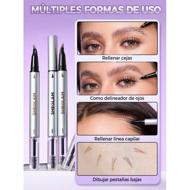 SHEGLAM Real Flow Lápiz Laminador de Cejas - Espresso