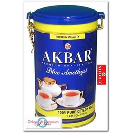 Tea Leaf - Akbar Blue Amethyst - Pekoe Leaf Tea (450 Grams) 100% Pure Ceylons Teas (Sri Lanka)