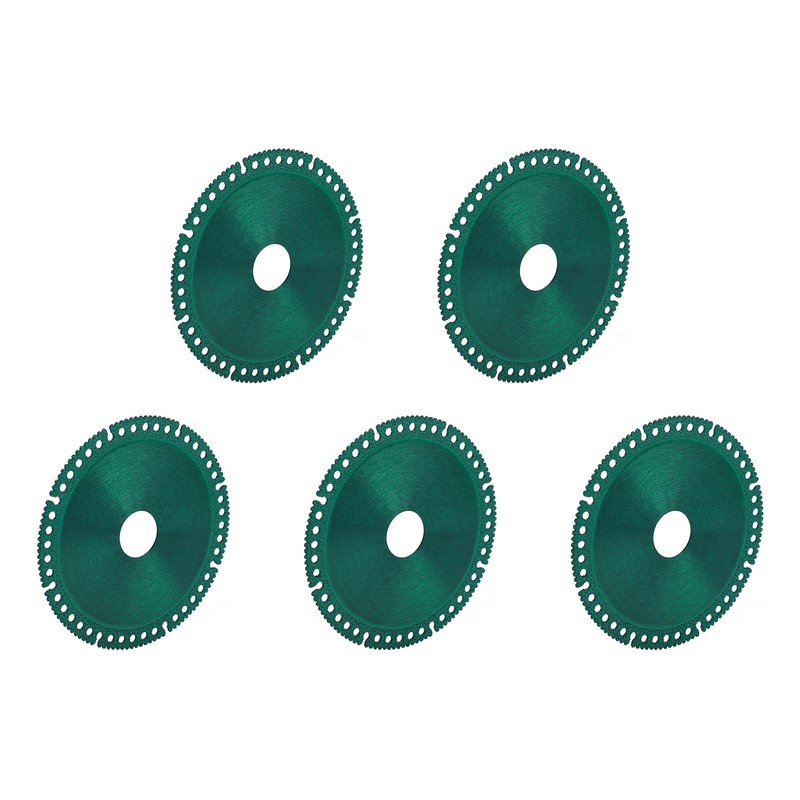 5PCS Multifunctional Cutting Saw Blade OD100mm ID20mm Green Angle Grinder