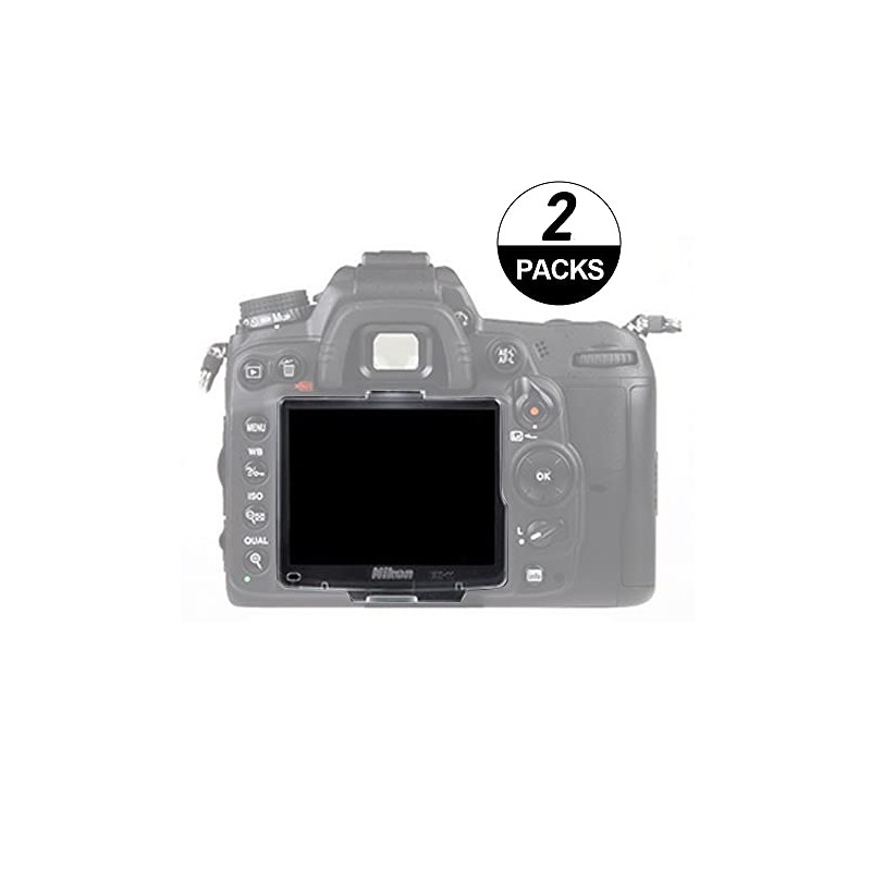 [2-Pack] D800 LCD Screen Protective Cover for Nikon D800 D810