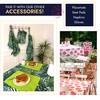 Ragged Rose Cotton Tablecloth for a 6-7 Ft Table -