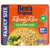 BEN'S ORIGINAL READY RICE Cilantro Lime Flavored Family Size Rice,