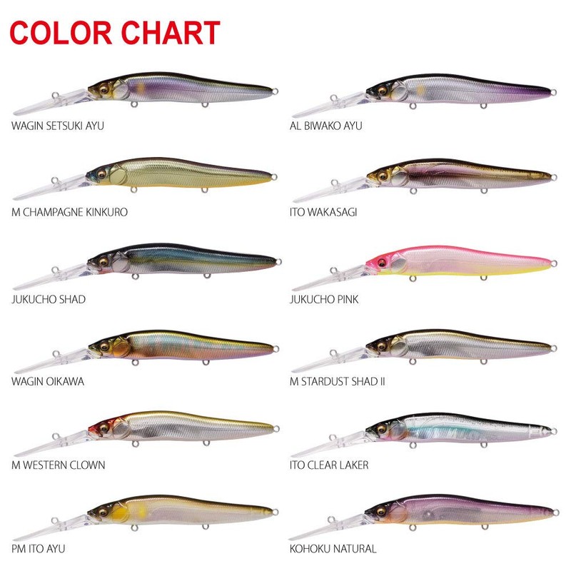 Megabass Lure ONETEN R+3 (One Ten R Plus 3) Kohoku