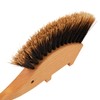 Redecker Hedgehog Table Brush Spirit Horse Hair Brown