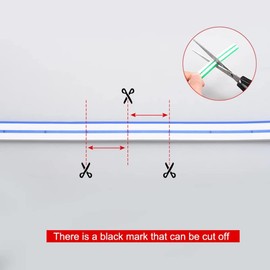 NSKANQI Car Hood Daytime Running Light Strip Waterproof Flexible LED Auto Decorative Atmosphere Lamp Ambient Backlight 12V Universal (White, 1.2M)