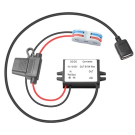YBBOTT Step Down DC/DC Converter 12V/24V/36V/48V to 5V 3A 15W Buck Converter 10V-60V to 5V Voltage Converter Voltage Stabiliser Voltage Regulator Voltage Converter Voltage Limiter