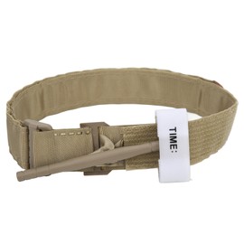 Tourniquet Emergency Outdoor Tourniquet Quick Release Emergency Stop Bleeding Belt for Camping Hiking 95cm Military Green