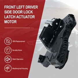 REVOTUNE Front Left Driver Side Door Lock Latch Actuator Motor for Toyota Camry, 4Runner, RAV4, Corolla, Sequoia, Tundra, Lexus ES300h, ES350, RX350, Scion tC, xB 2006-2016 -OE# 69040-06180