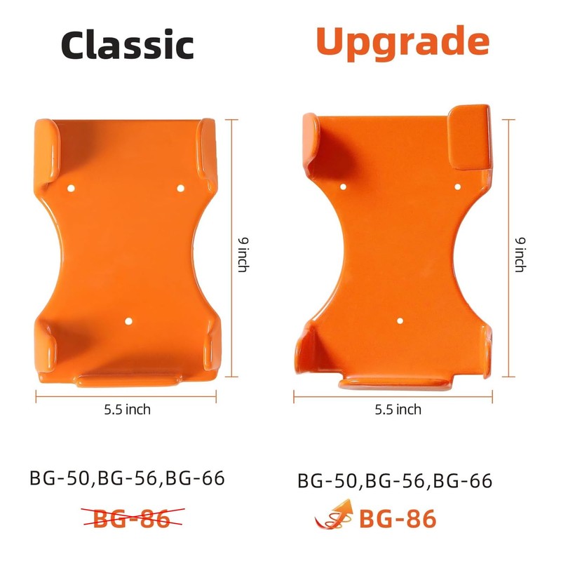 Leaf Blower Hanger, 1 Pack Upgrade Handheld Blower Rack for