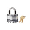 Master Lock 1KA 2126 Padlock, Pack of 1, Gray