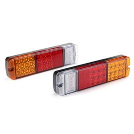 HHENGYISOUL A Pair LED Tail Light Fits for Toyota Land Cruiser FJ40 FJ45 BJ40 HJ45 BJ42,LED Rear Tail Light Lamps for Toyota FJ40 Land Cruiser Rear Tail Lights