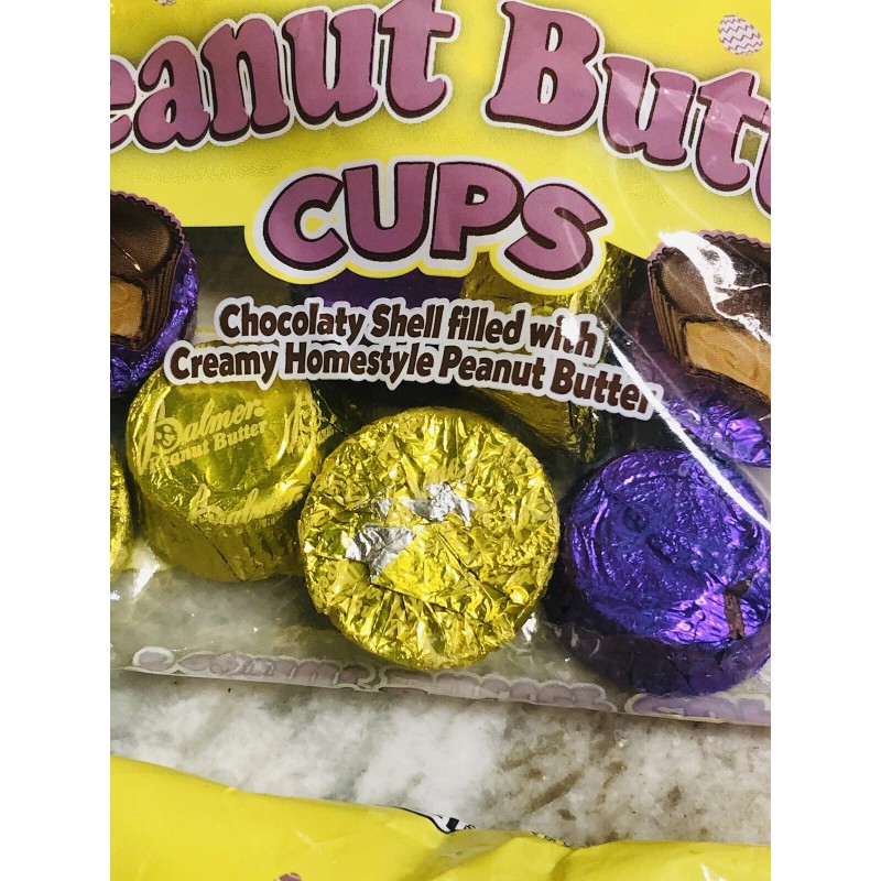 Palmer 2 Bags Of Chocolaty Shell Filled W/ Creamy Peanut