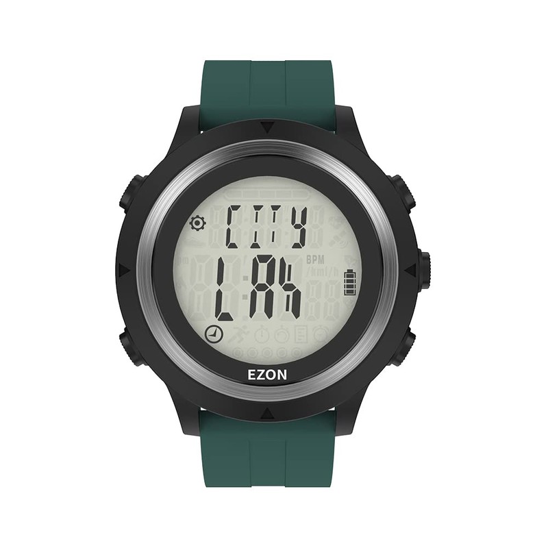 EZONT909 Running Watch GPS Light Heart Rate Monitor Wristwatch Digital