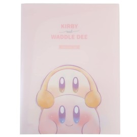 Kamiojapan Kirby Star Pocket File, 10 Pocket Clear File, A4/Popping Up, New Entrance