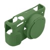 Camera Silicone Case with Removable Lens Cover Precise Cutouts Soft