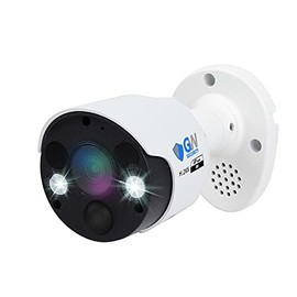 GW8538IP 8MP 4K IP POE 3.6mm Fixed Lens Spotlight Bullet Security Camera, Two-Way Audio, Full-time Color Night Vision